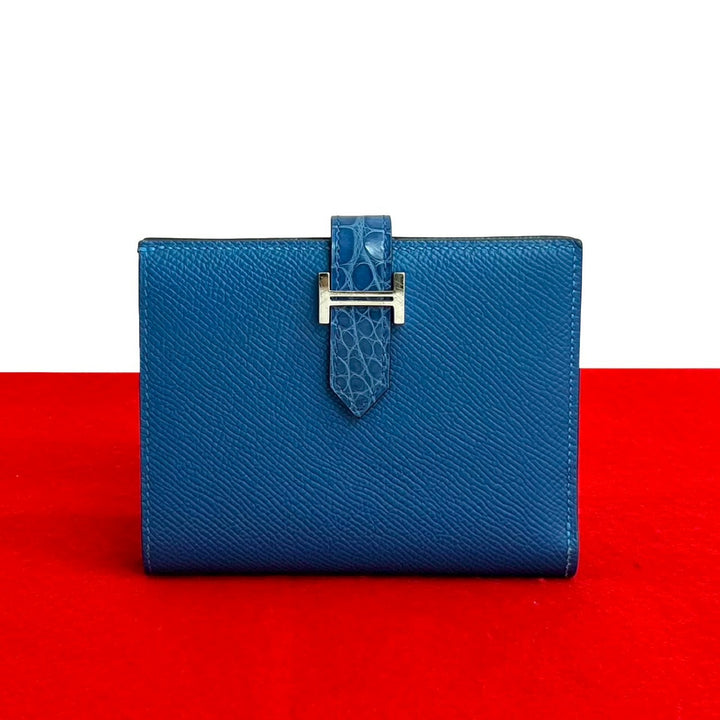 Hermes Bearn 緊湊型雙折皮夾