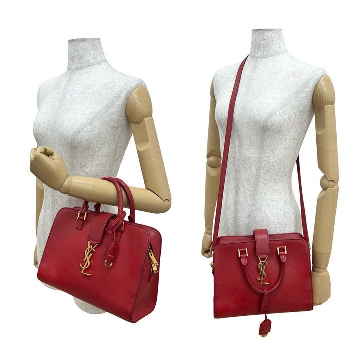 Shoulder bag Yves Saint Laurent Baby Cabas