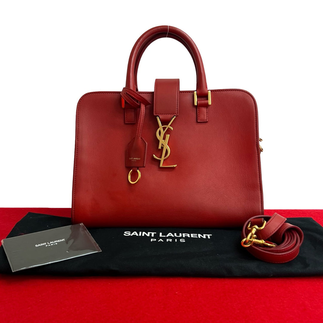 Shoulder bag Yves Saint Laurent Baby Cabas