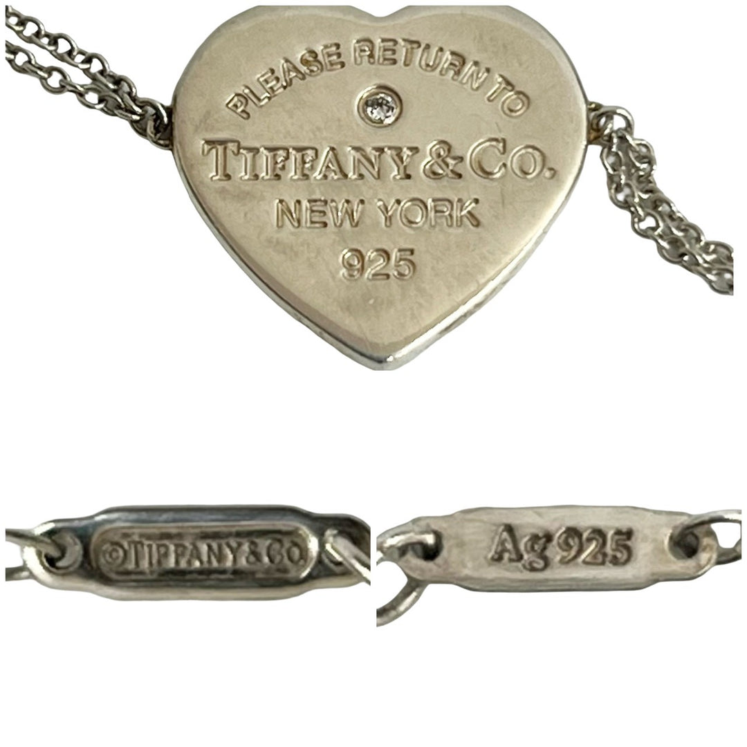 手鍊 Tiffany Return Toe 心型吊牌雙股