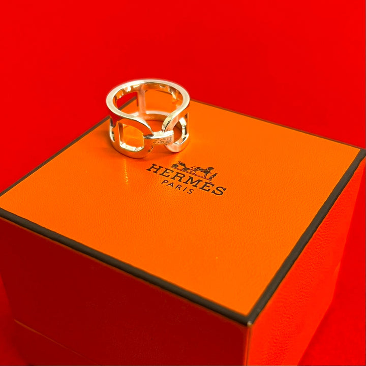 Hermes Ever Chaine d'Ancre 中號戒指
