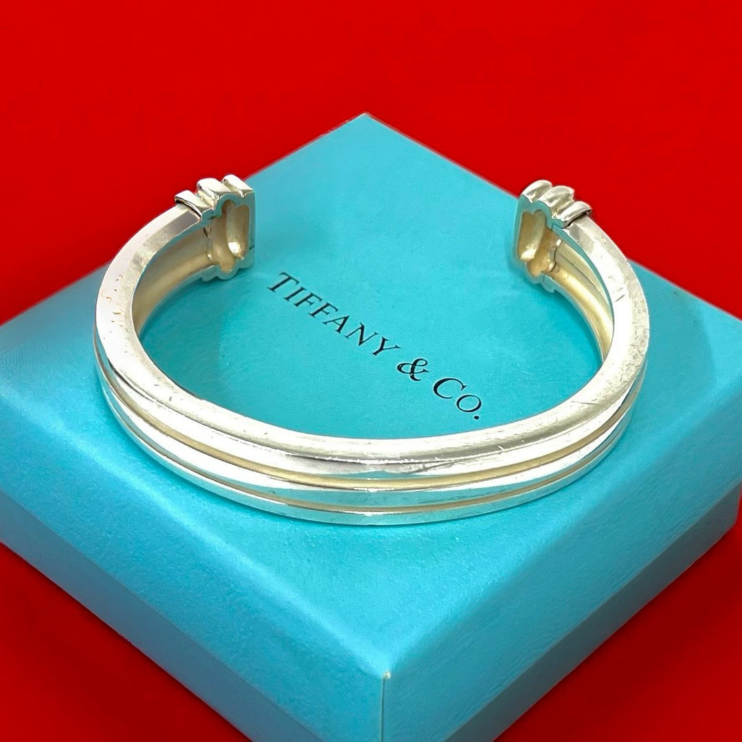 Bangle Tiffany Grooved Cuff Bangle