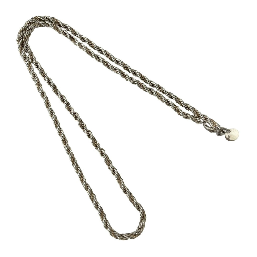 necklace tiffany twisted rope chain