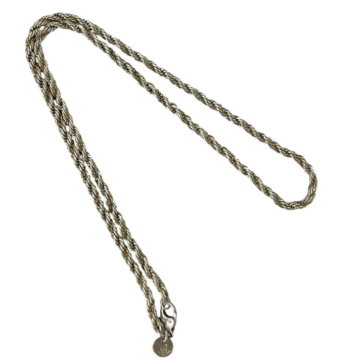 necklace tiffany twisted rope chain
