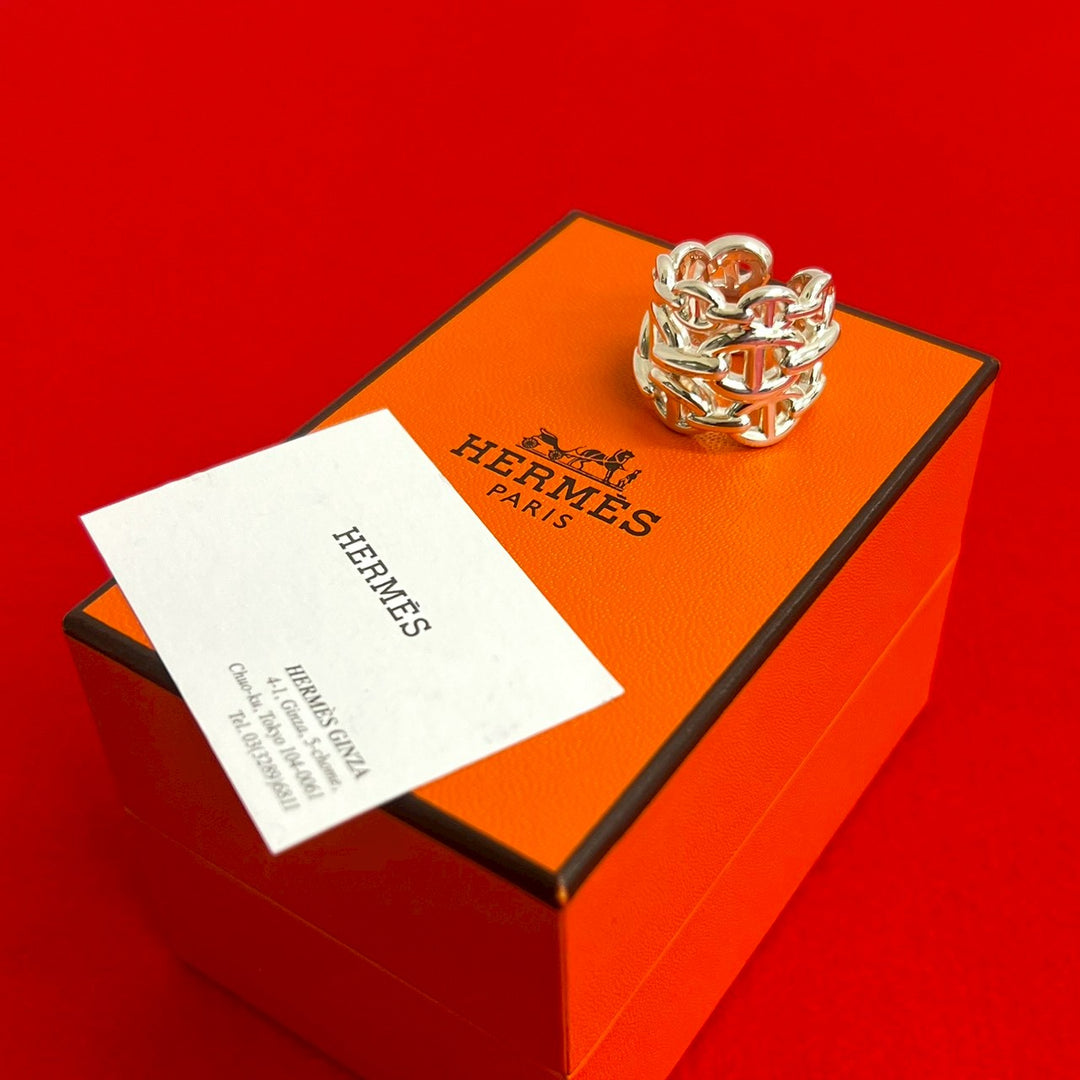 Rings/Rings Hermes Chaine d'Ancre Enchene Ring