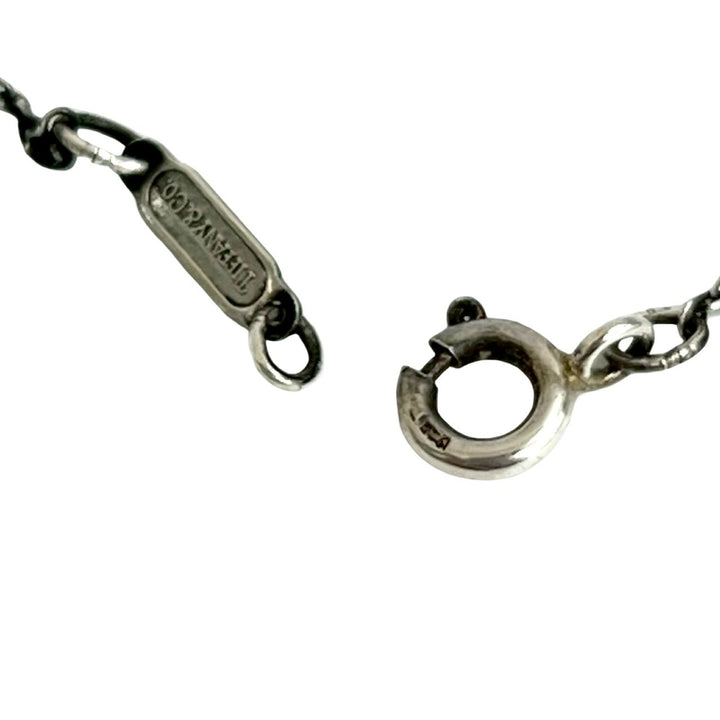 necklace tiffany open heart triple