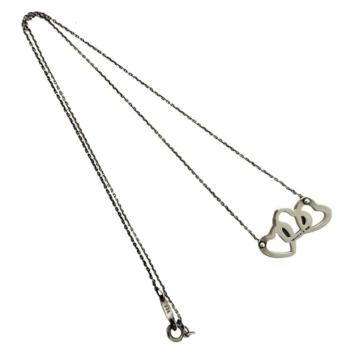 necklace tiffany open heart triple