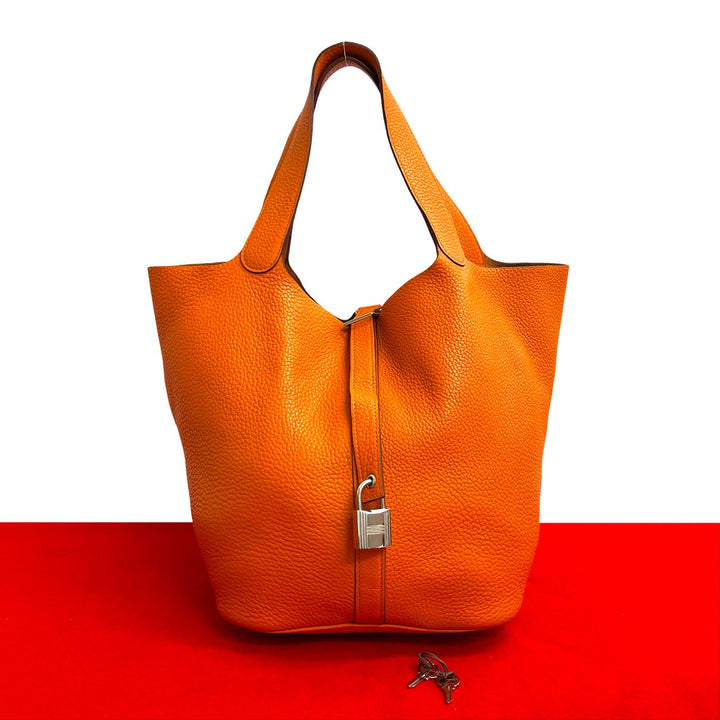 Handbag Hermes Picotan Lock GM