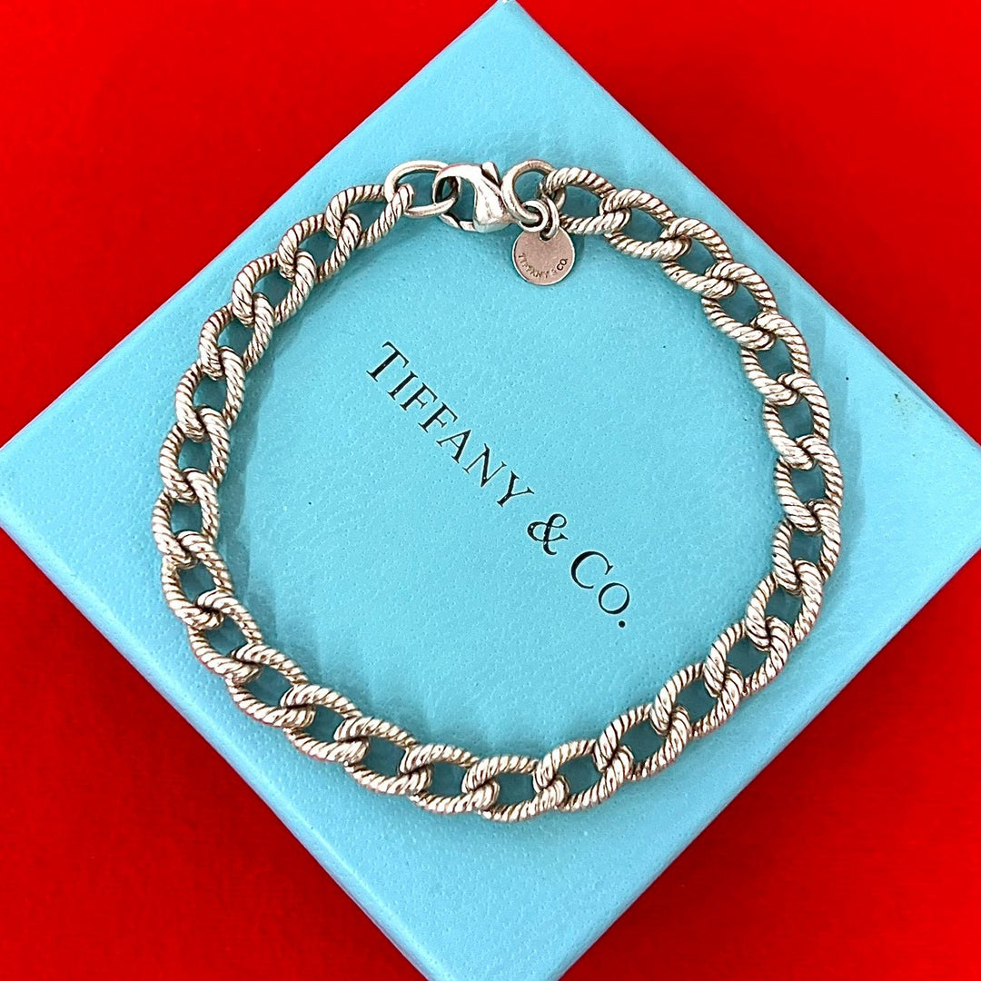 blurRubbingTiffany Twisted Rope Chain BraceletRubbingCut