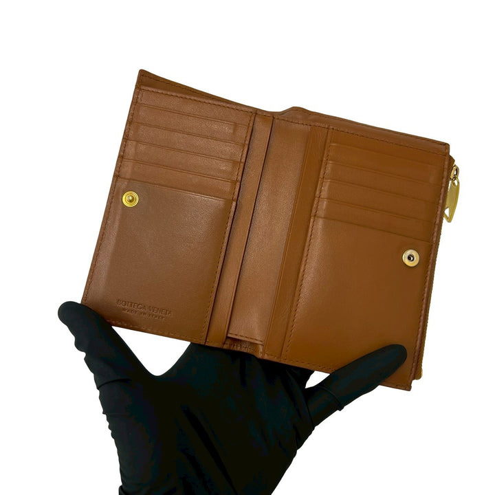 bifold wallet bottega veneta