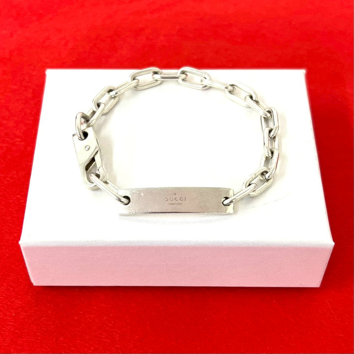 blurRubbingGucci ID plate chain blurRubbingCut