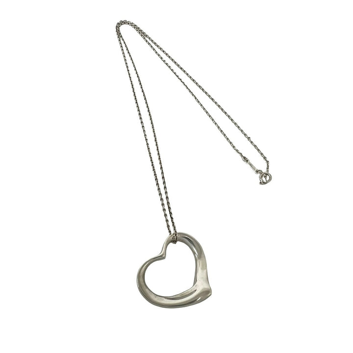 necklace tiffany open heart necklace