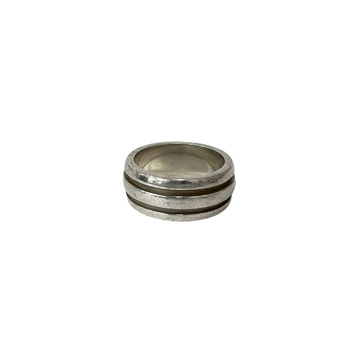 Rings Tiffany Grooved Double Line Ring
