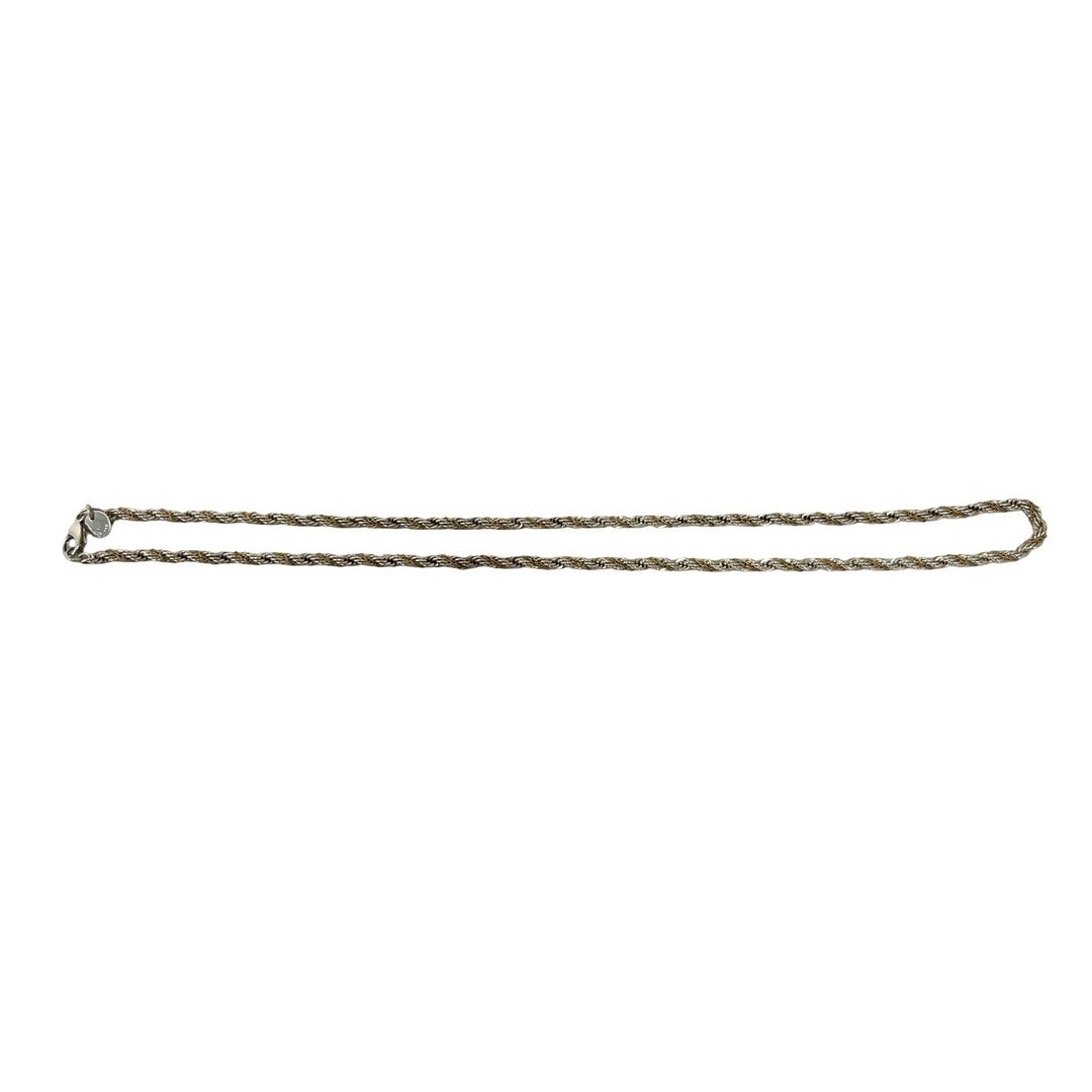 Necklace Tiffany Twisted Rope Chain Necklace