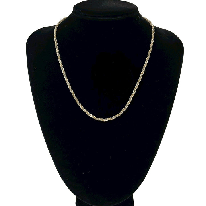 Necklace Tiffany Twisted Rope Chain Necklace