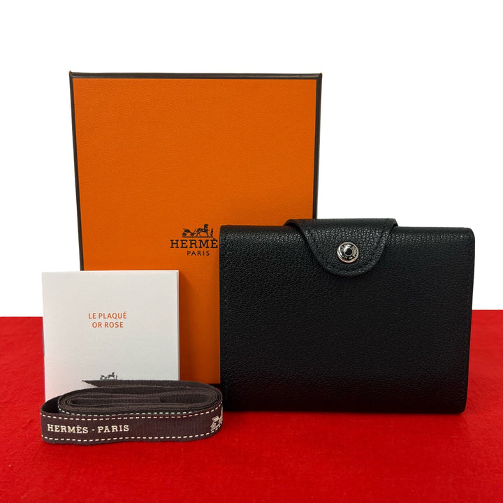 Bifold wallet Hermes Illiad compact wallet