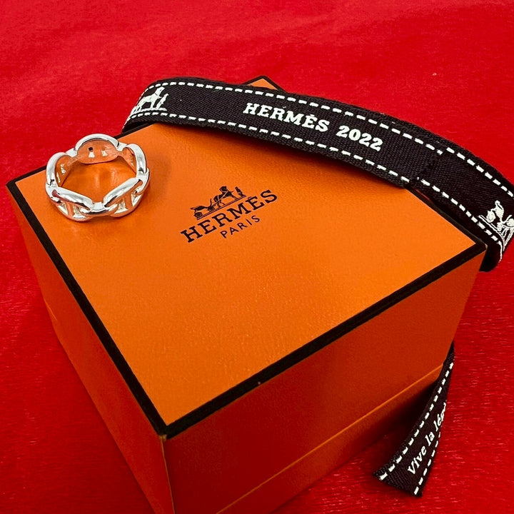 Rings/Rings Hermes Chaine d'Ancre Enchene Ring