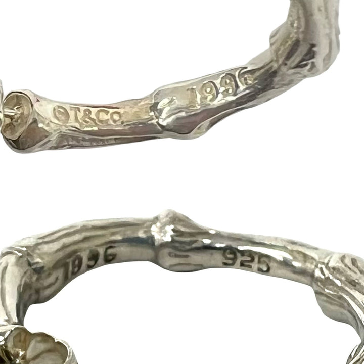 Earrings Tiffany Bamboo Hoop Earrings