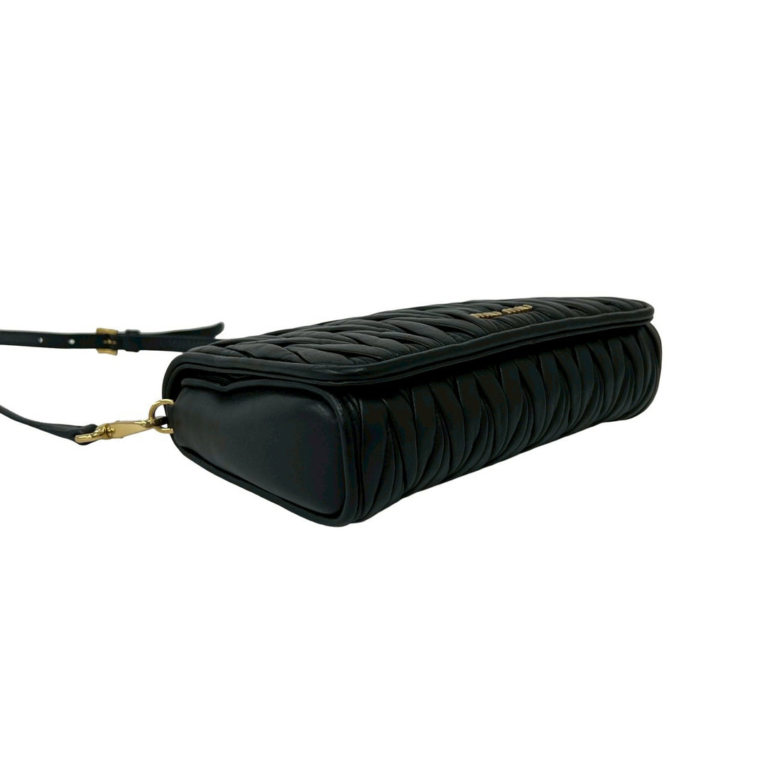 shoulder bag miu miu matelasse