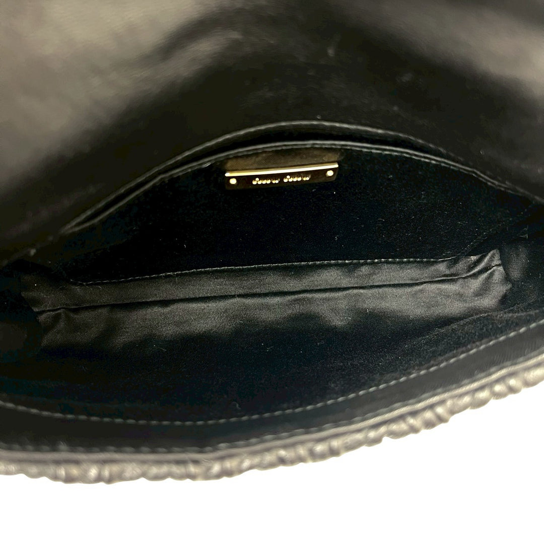 shoulder bag miu miu matelasse