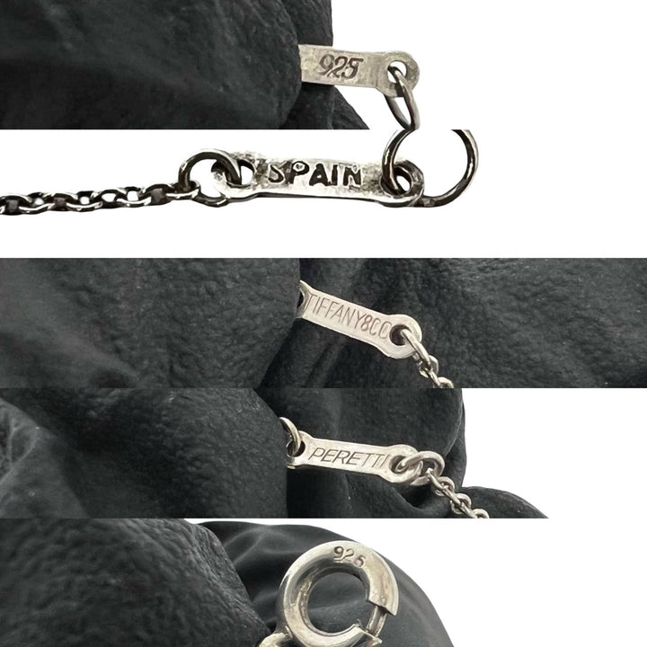 necklace tiffany open teardrop necklace