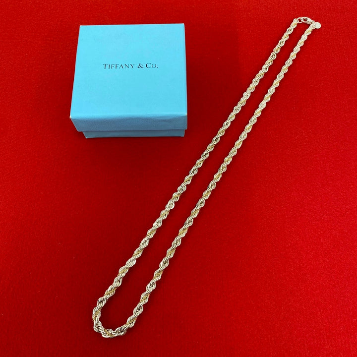 necklace tiffany twist chain necklace