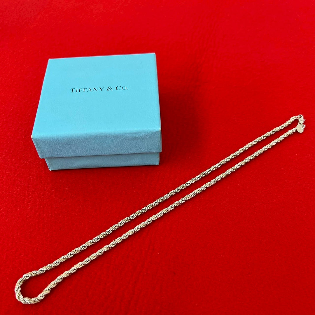 necklace tiffany twisted rope necklace
