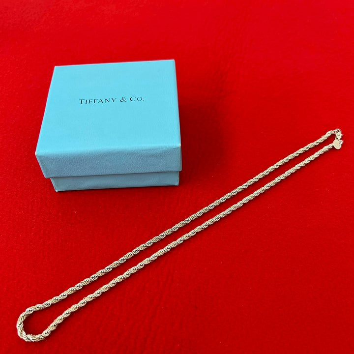 necklace tiffany twisted rope necklace