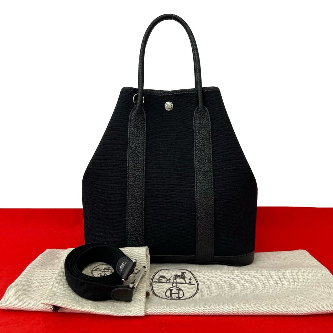 Shoulder bag Hermes Garden File PM