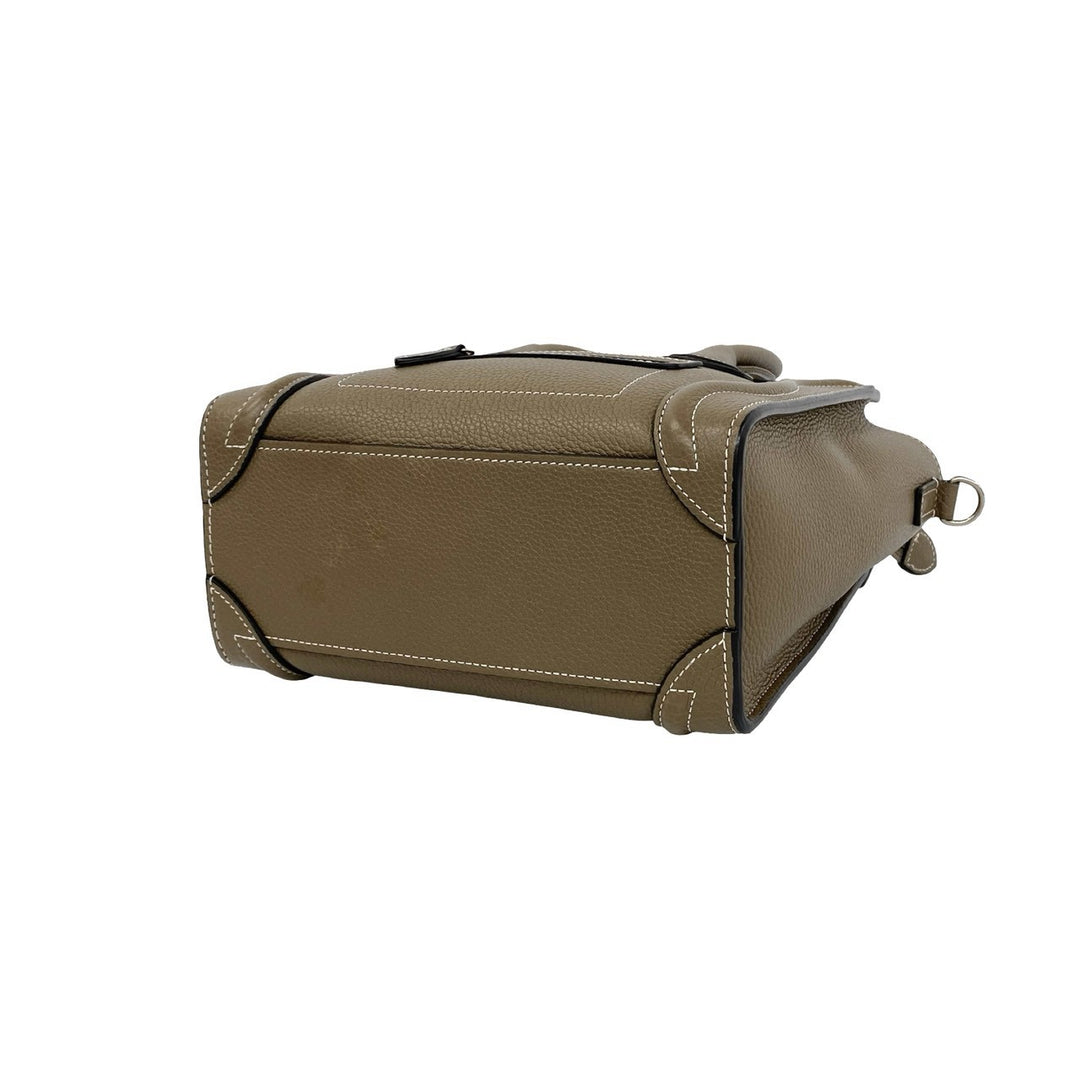 shoulder bag celine luggage nano