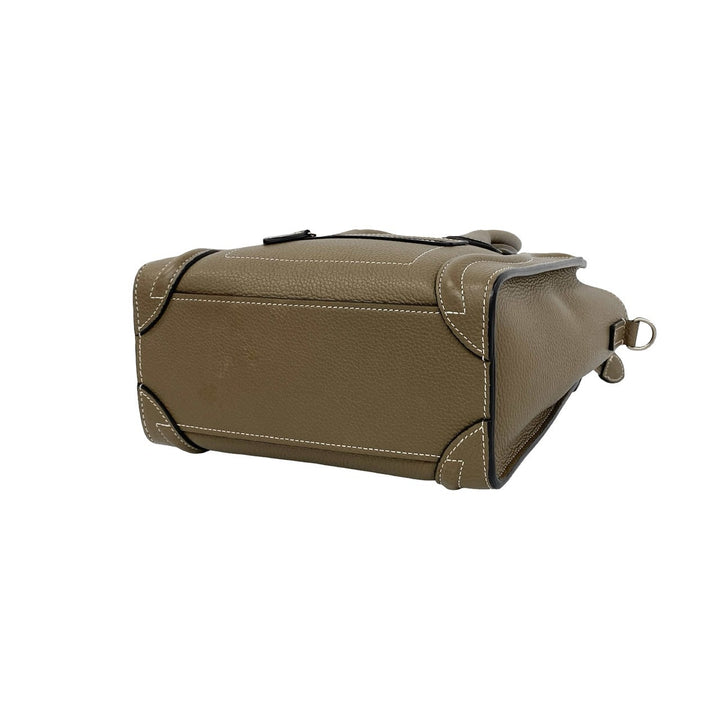 shoulder bag celine luggage nano