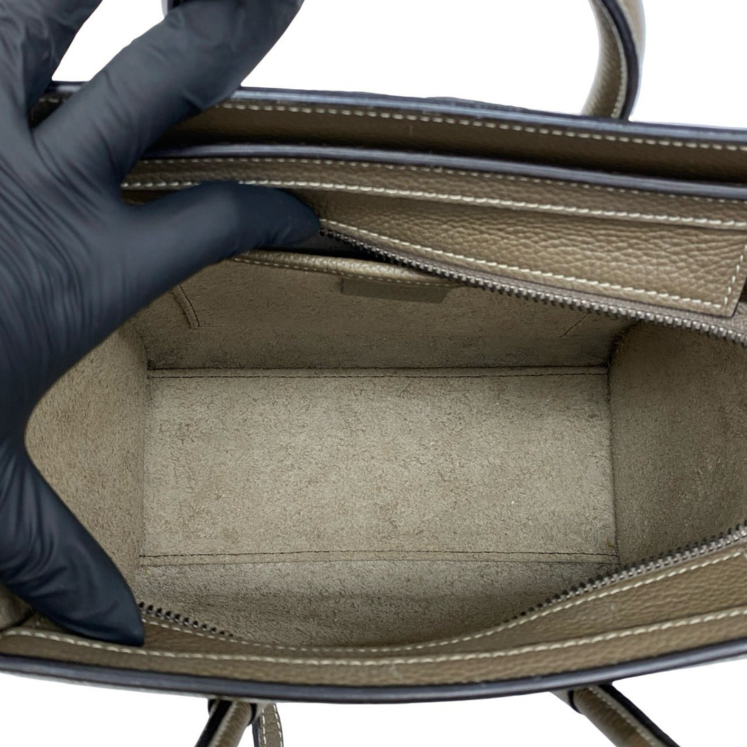 shoulder bag celine luggage nano