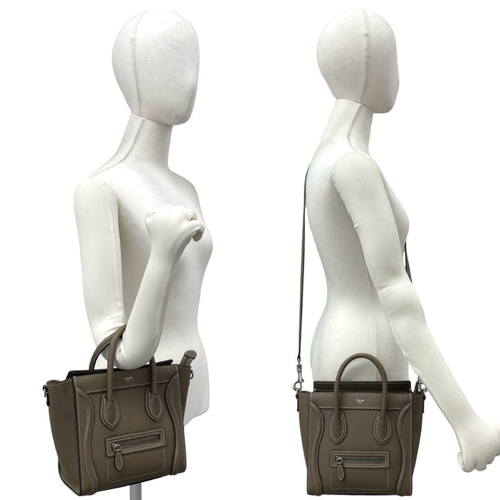 shoulder bag celine luggage nano