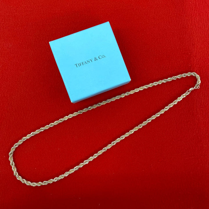 necklace tiffany twisted rope necklace