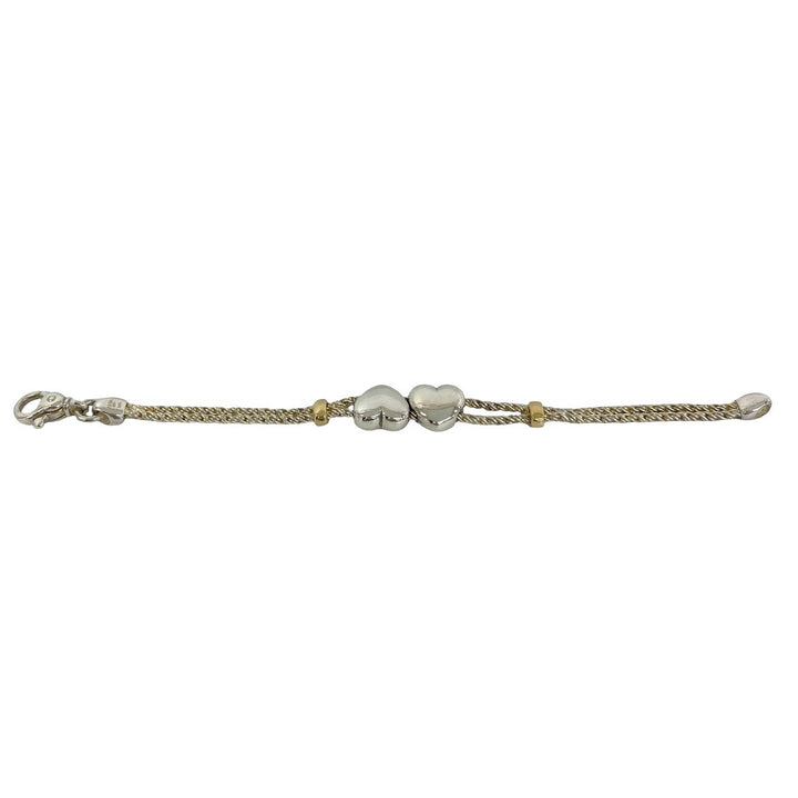 blurRubbingTiffany Double Rope Heart BureRubbingCut