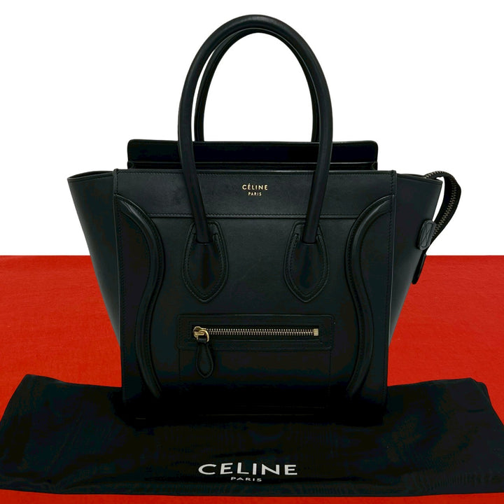 handbag celine luggage micro