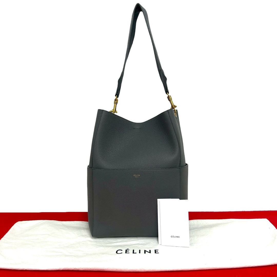 shoulder bag celine sangre bucket