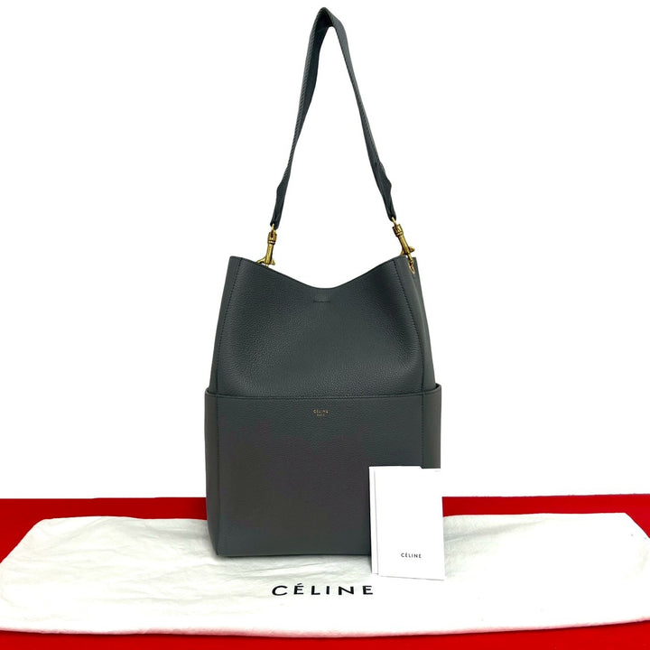 shoulder bag celine sangre bucket