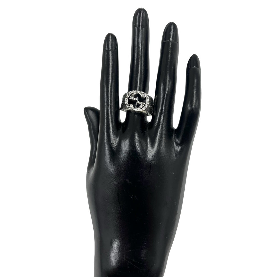 リング・指輪 グッチ インターロッキングG アラベスク リング