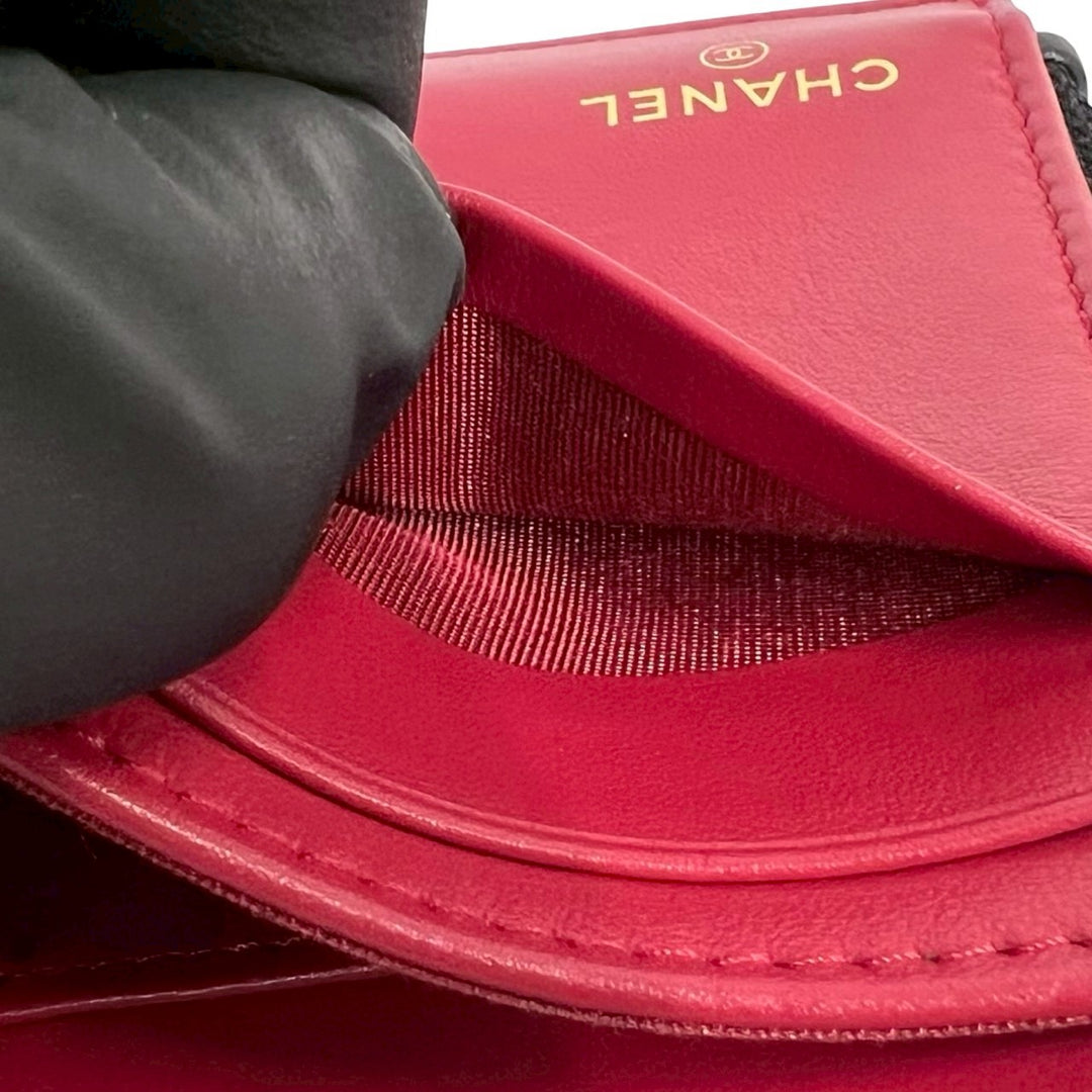 三つ折り財布 シャネル
