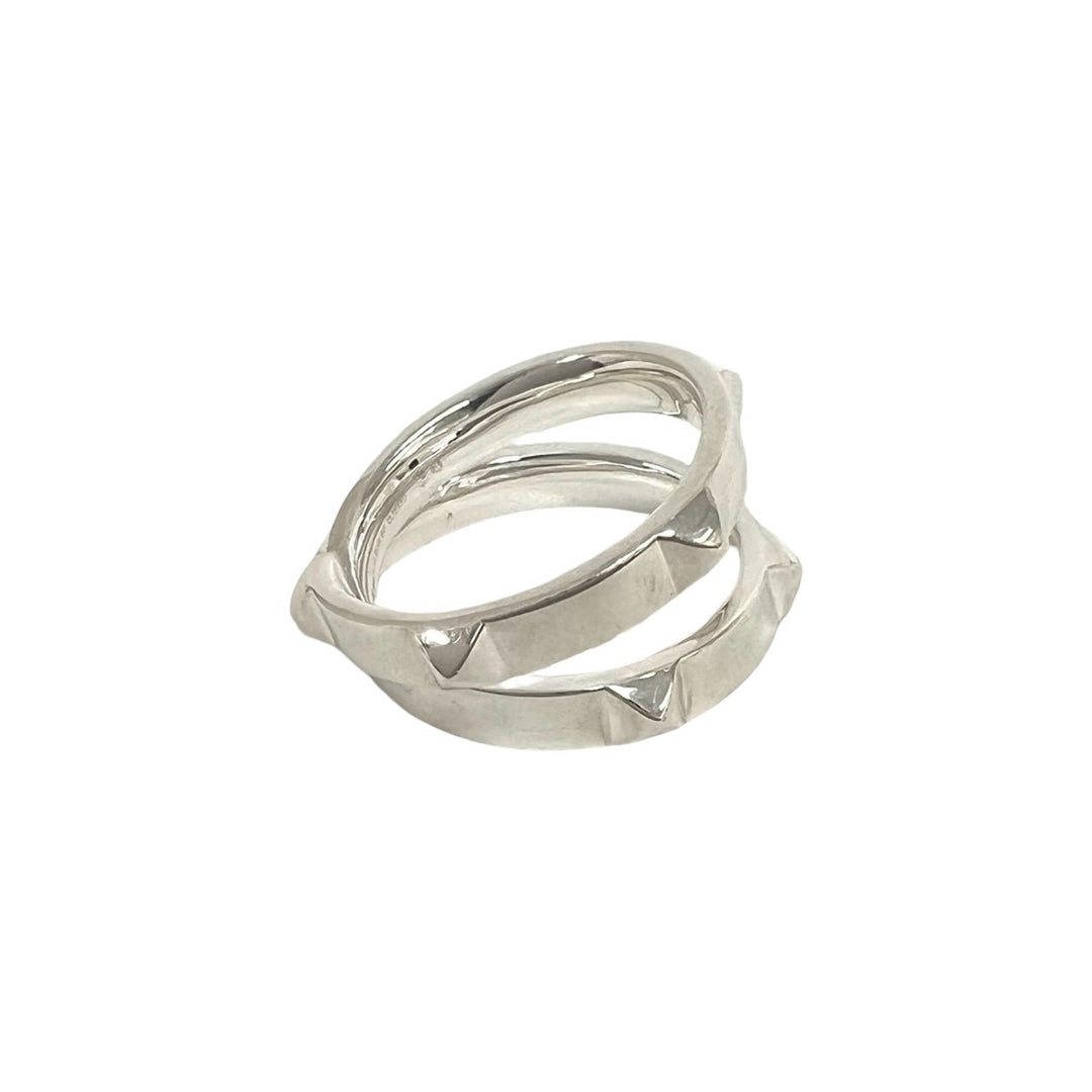 Rings Hermes Mini Crew Double Ring