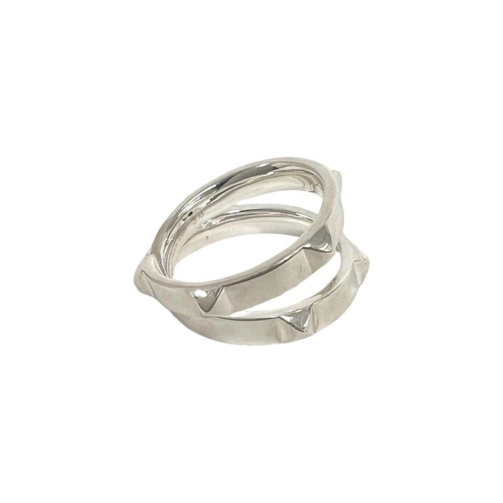 Rings Hermes Mini Crew Double Ring