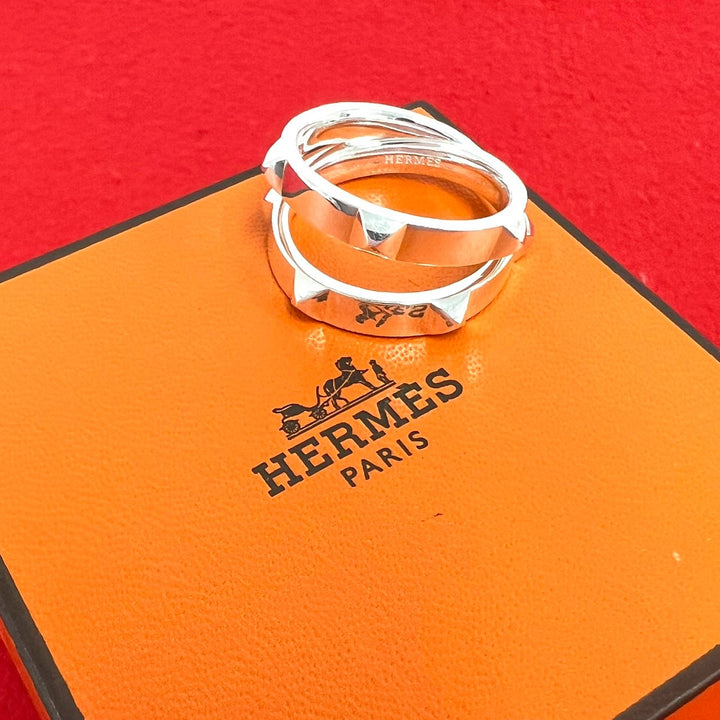 Rings Hermes Mini Crew Double Ring