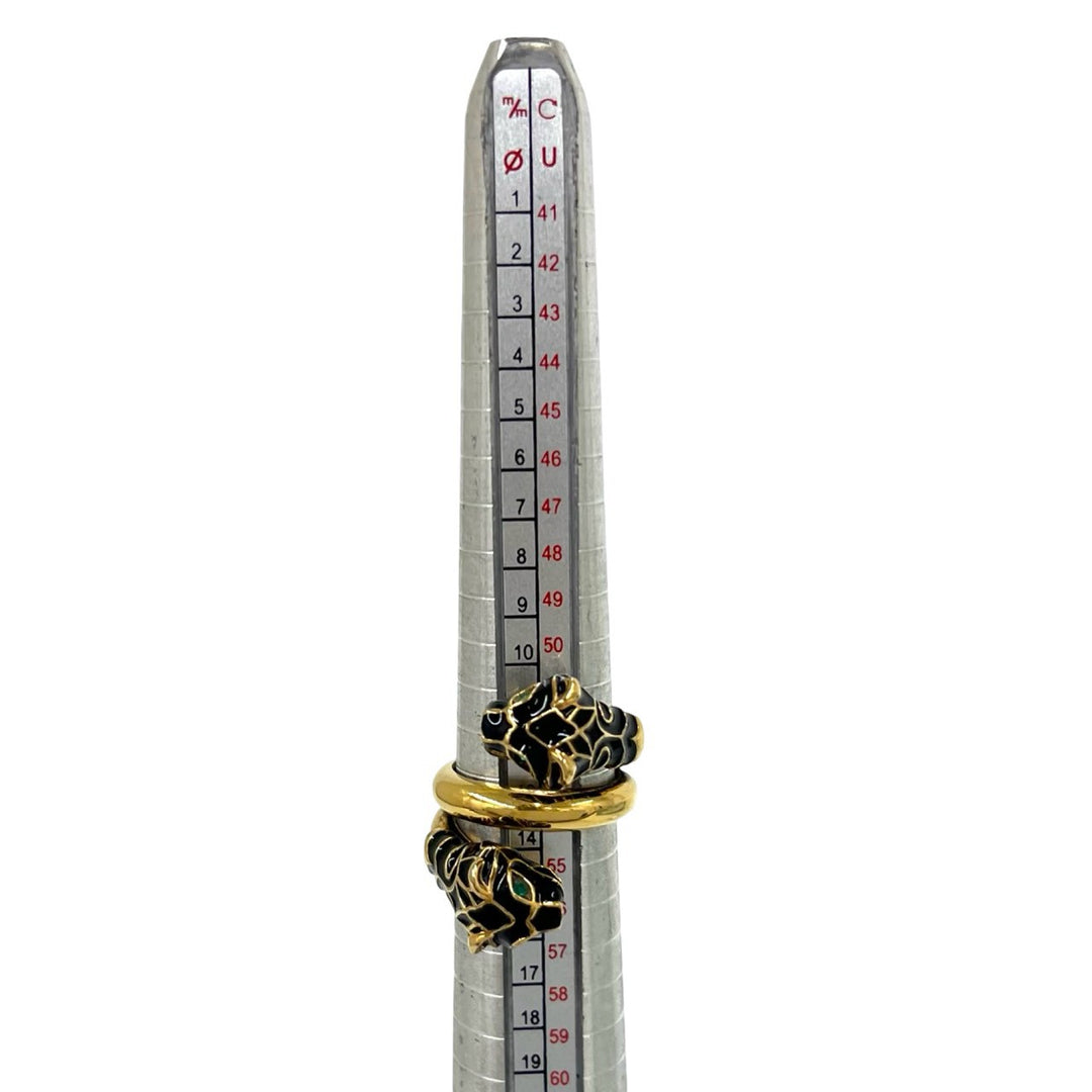 リング・指輪 グッチ ダブル タイガーヘッド リング