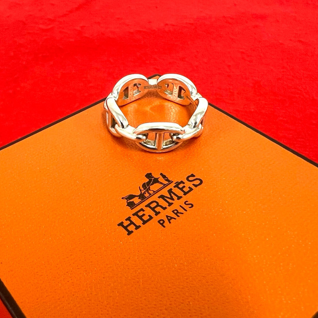 Rings/Rings Hermes Chaine d'Ancre Enchene Ring