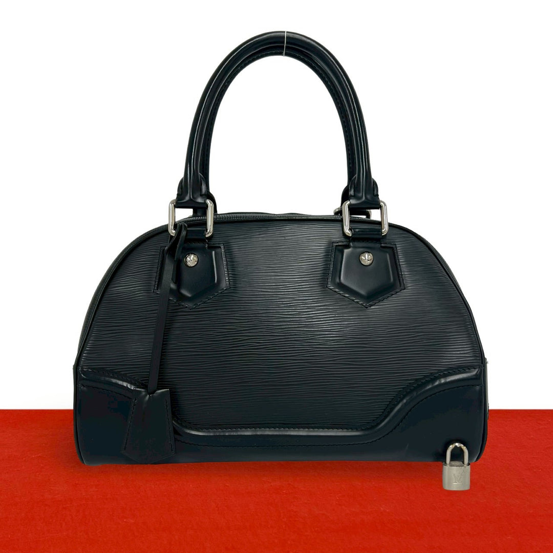 Handbag Louis Vuitton Bowling Montaigne PM