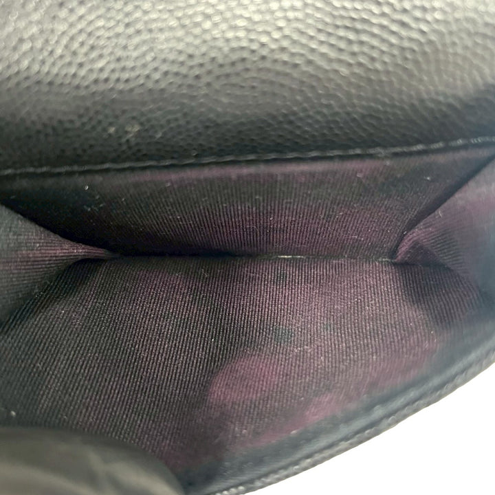 trifold wallet chanel