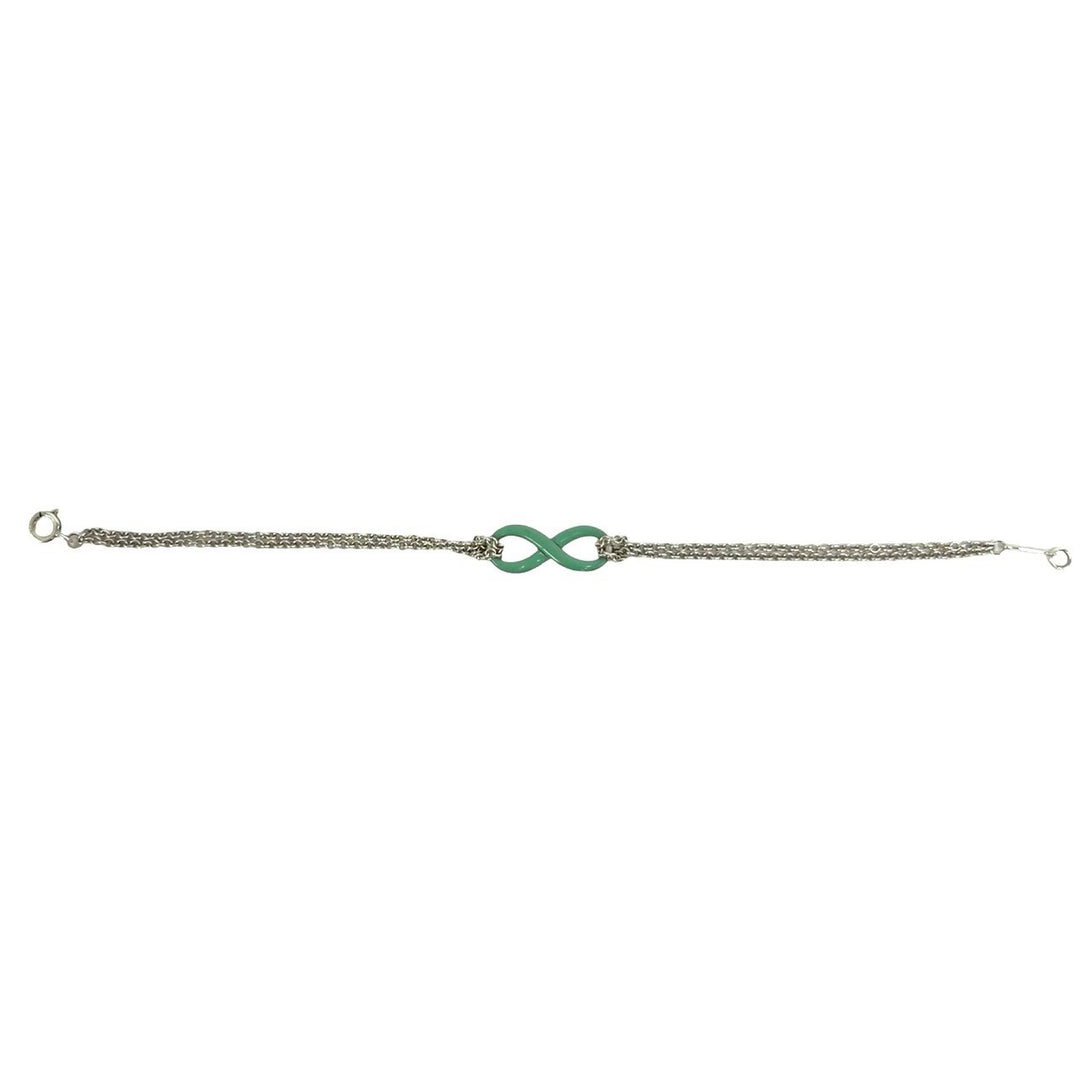 blurRubbingTiffany Infinity Double Chain BraceletRubbingCut