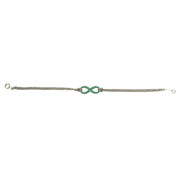 blurRubbingTiffany Infinity Double Chain BraceletRubbingCut