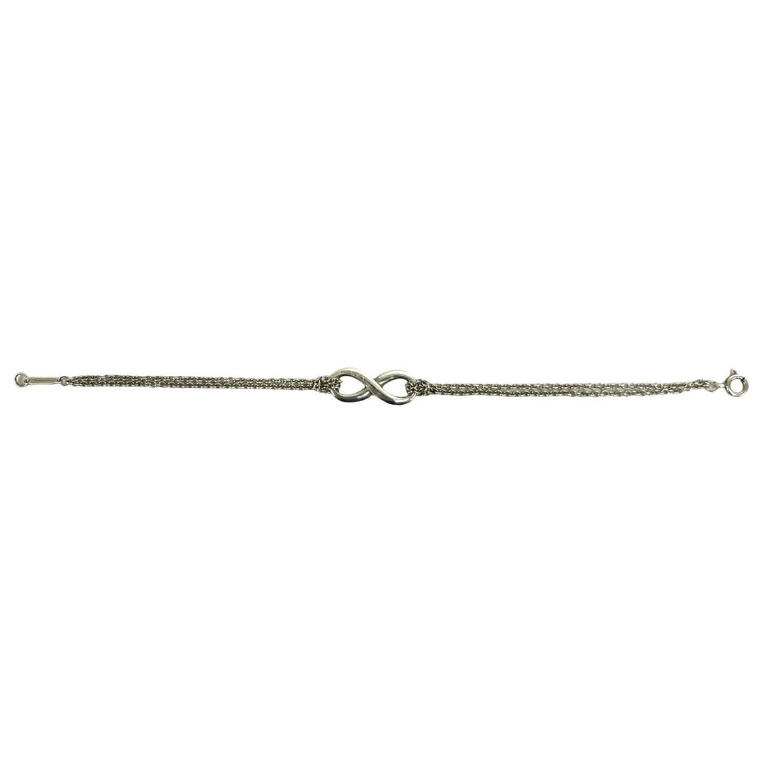 blurRubbingTiffany Infinity Double Chain BraceletRubbingCut